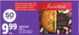 Metro IRRESISTIBLE PIES offer