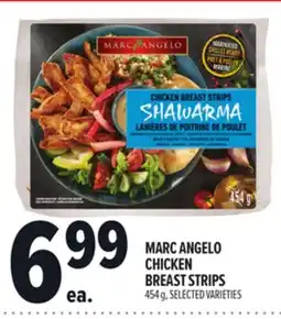 Metro MARC ANGELO CHICKEN BREAST STRIPS offer