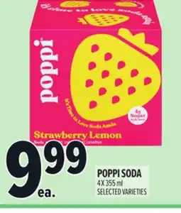 Metro POPPI SODA offer