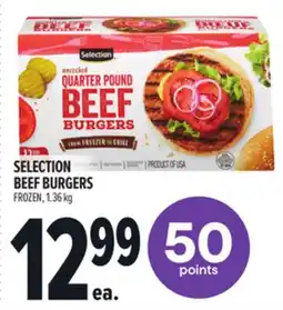 Metro SELECTION BEEF BURGERS offer