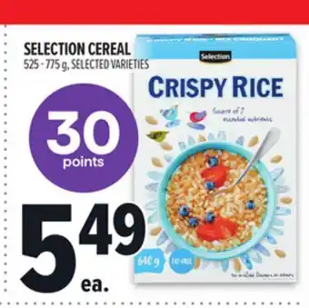 Metro SELECTION CEREAL offer