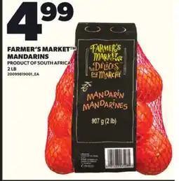 Loblaws FARMER'S MARKET MANDARINS, 2 LB offer