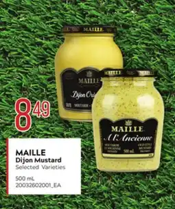 Loblaws MAILLE DIJON MUSTARD, 500mL offer