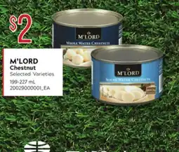 Loblaws M'LORD CHESTNUT, 199-227 ML offer