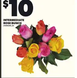 Loblaws INTERMEDIATE ROSE BUNCH offer