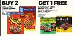 Loblaws GENERAL MILLS FAMILY SIZE CEREAL, 475-778 G offer