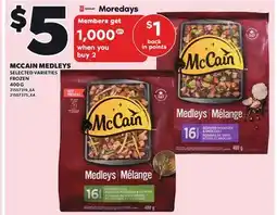 Loblaws MCCAIN MEDLEYS, 400G offer