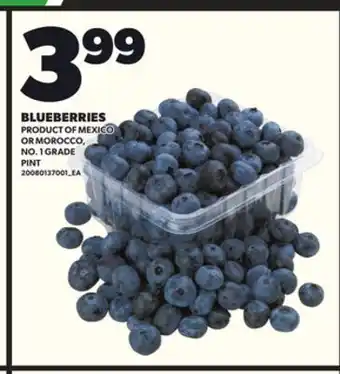 Loblaws BLUEBERRIES, PINT offer