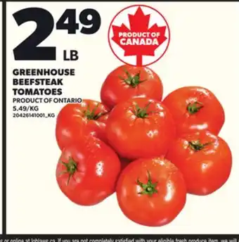 Loblaws GREENHOUSE BEEFSTEAK TOMATOES offer