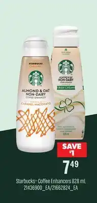 Loblaws STARBUCKS COFFEE ENHANCERS, 828ML offer