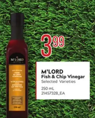 Loblaws M'LORD FISH & CHIP VINEGAR, 250 ml offer