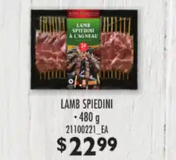 Loblaws MARCANGELO LAMB SPIEDINI, 480 g offer