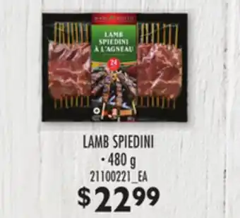 Loblaws MARCANGELO LAMB SPIEDINI, 480 g offer