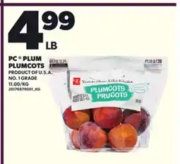 Loblaws PC PLUM PLUMCOTS offer