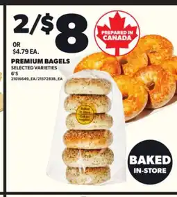 Loblaws PREMIUM BAGELS, 6'S offer