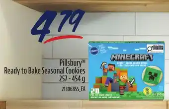 Loblaws PILLSBURY READY TO BAKE SEASONAL COOKIES, 257-454G offer