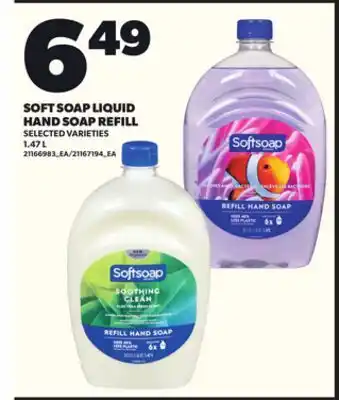 Loblaws SOFT SOAP LIQUID HAND SOAP REFILL, 1.47 L offer