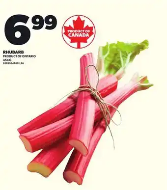Loblaws RHUBARB, 454 G offer