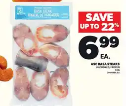 Loblaws ASC BASA STEAKS, 1 KG offer