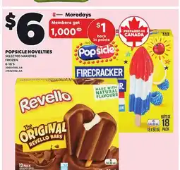 Loblaws POPSICLE NOVELTIES, 6-18'S offer