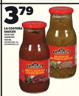 Loblaws LA COSTEÑA SAUCES, 455 ML offer