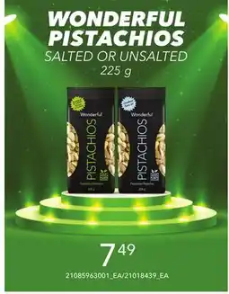 Loblaws WONDERFUL PISTACHIOS, 225 g offer