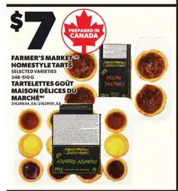 Independent Grocer FARMER'S MARKET HOMESTYLE TARTS, 348-510 G offer