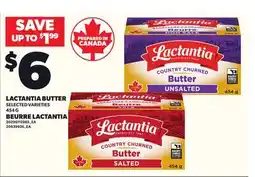 Independent Grocer LACTANTIA BUTTER, 454 G offer
