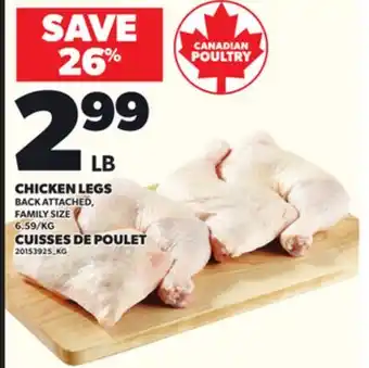 Independent Grocer CHICKEN LEGS offer