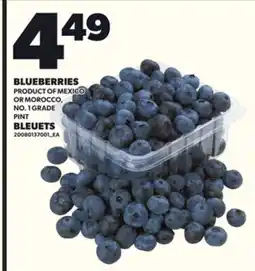 Independent Grocer BLUEBERRIES offer
