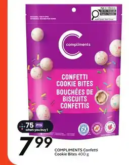 Sobeys COMPLIMENTS Confetti Cookie Bites offer