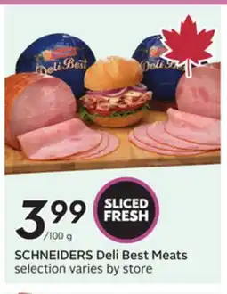 Sobeys SCHNEIDERS Deli Best Meats offer