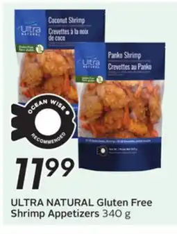 Sobeys ULTRA NATURAL Gluten Free Shrimp Appetizers offer