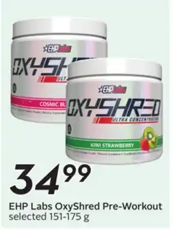 Sobeys EHP Labs OxyShred Pre-Workout offer