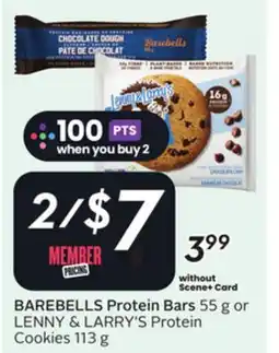 Sobeys BAREBELLS Protein Bars offer