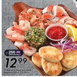 Sobeys Prepared In-Store Seacuterie Boards offer