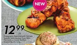 Sobeys Prepared In-Store Atlantic Salmon Spiedini offer