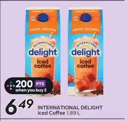 Sobeys INTERNATIONAL DELIGHT Iced Coffee offer