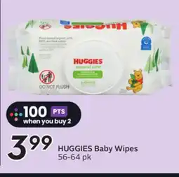 Sobeys HUGGIES Baby Wipes offer