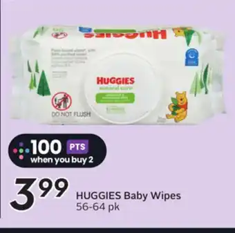 Sobeys HUGGIES Baby Wipes offer