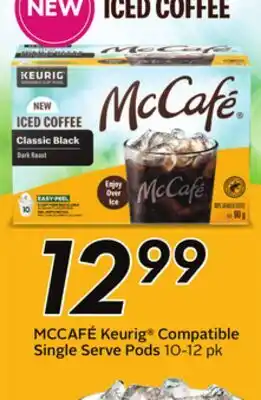 Sobeys MCCAFÉ Keurig Compatible Single Serve Pods offer