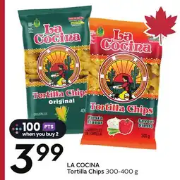 Sobeys LA COCINA Tortilla Chips offer
