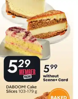 Sobeys DABOOM! Cake Slices offer