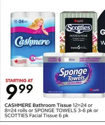 Sobeys CASHMERE Bathroom Tissue offer