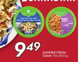 Sobeys SUMMER FRESH Salads offer