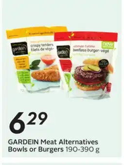 Sobeys GARDEIN Meat Alternatives Bowls or Burgers offer