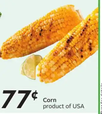Sobeys Corn product of USA offer