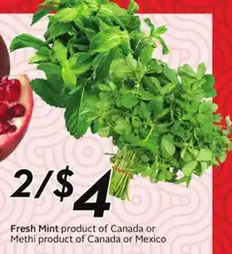 Sobeys Fresh Mint offer