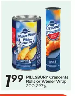 Sobeys PILLSBURY Crescents Rolls or Weiner Wrap offer