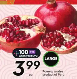 Sobeys Pomegranates offer